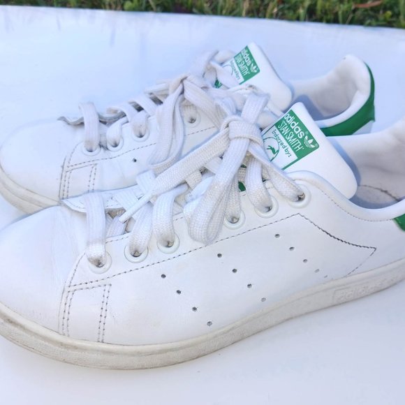 Adidas Stan Smith Size 5.5 White And Green 2018 Men’s Low Tops - Picture 3 of 10